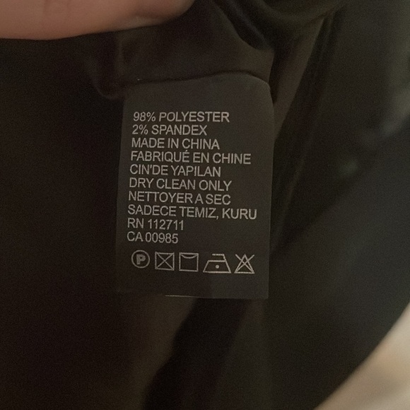 JayGodfrey Black Mannix Asymmetrical Ruffle Dress - Picture 6 of 8